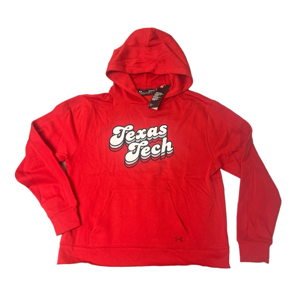 Texas Tech Red Raiders Women's Medium Hoodie Sweatshirt Red New w/tags $75
